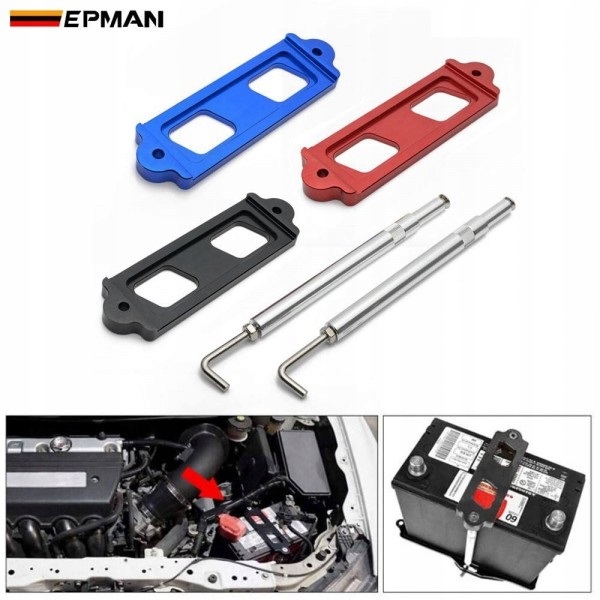 Mocowanie akumulatora uniwersalne z prętami montaż Producent Epman