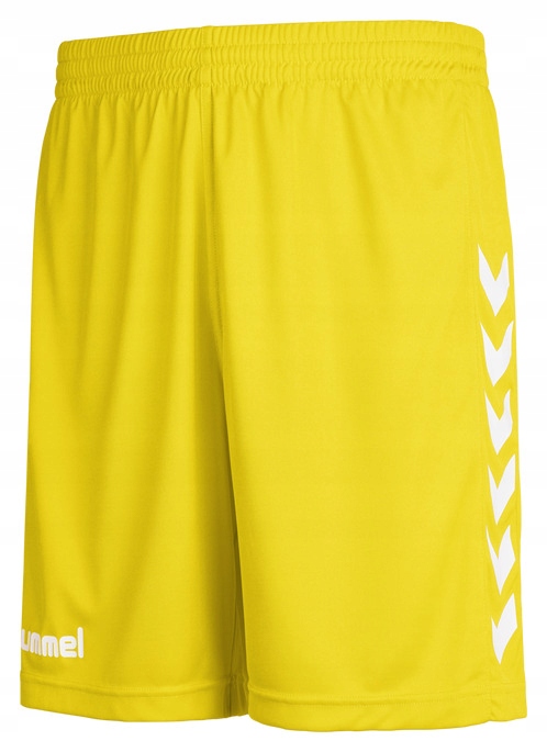 Spodenki sportowe Core Poly Shorts żółte r. S