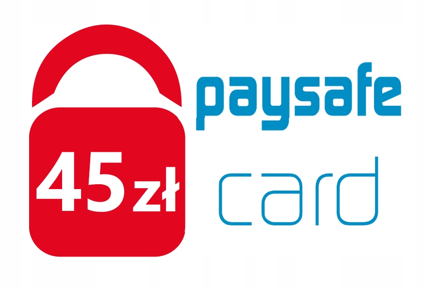 PaySafeCard 45 зл PSC PIN-код карта, Paysafe