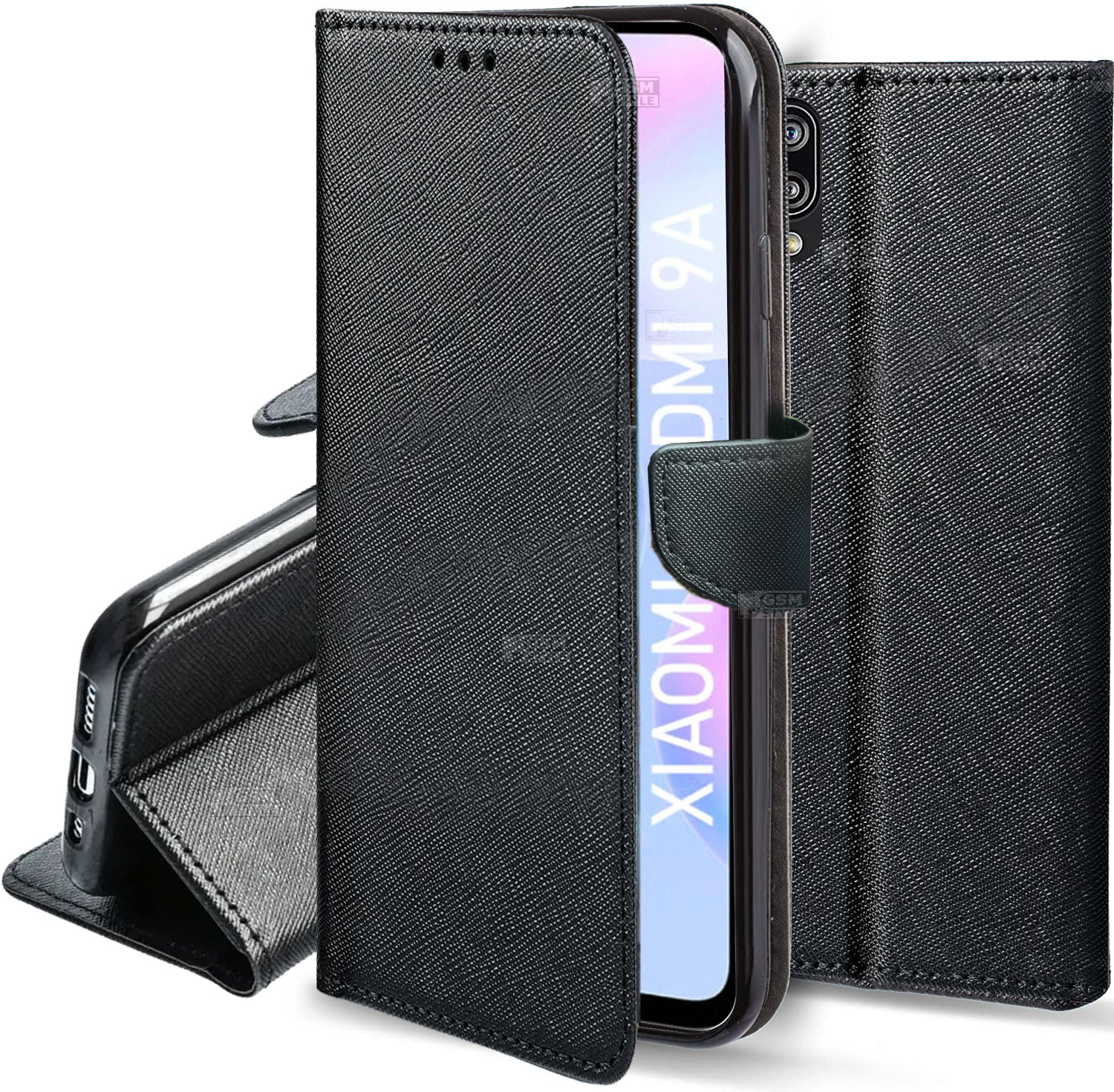 

Etui na Xiaomi Redmi 9A Fancy Magnes Portfel Szkło