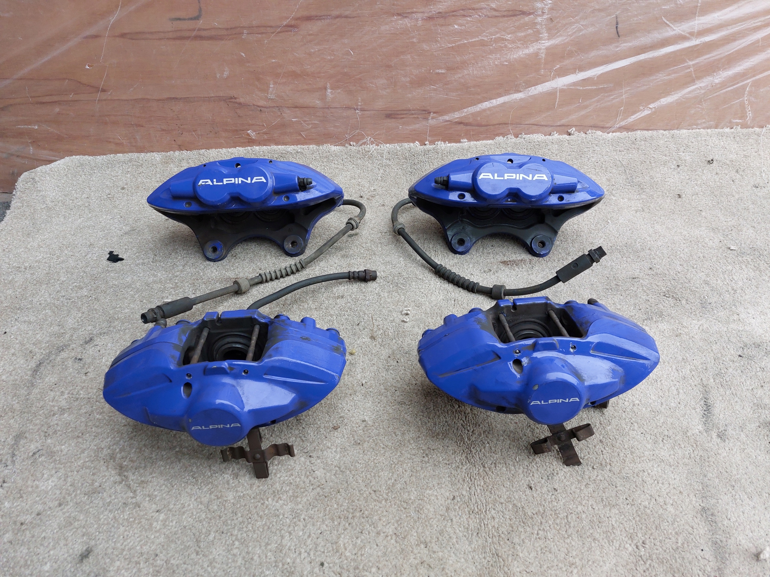 caliper brake front rear part BMW F30 ALPINA B3