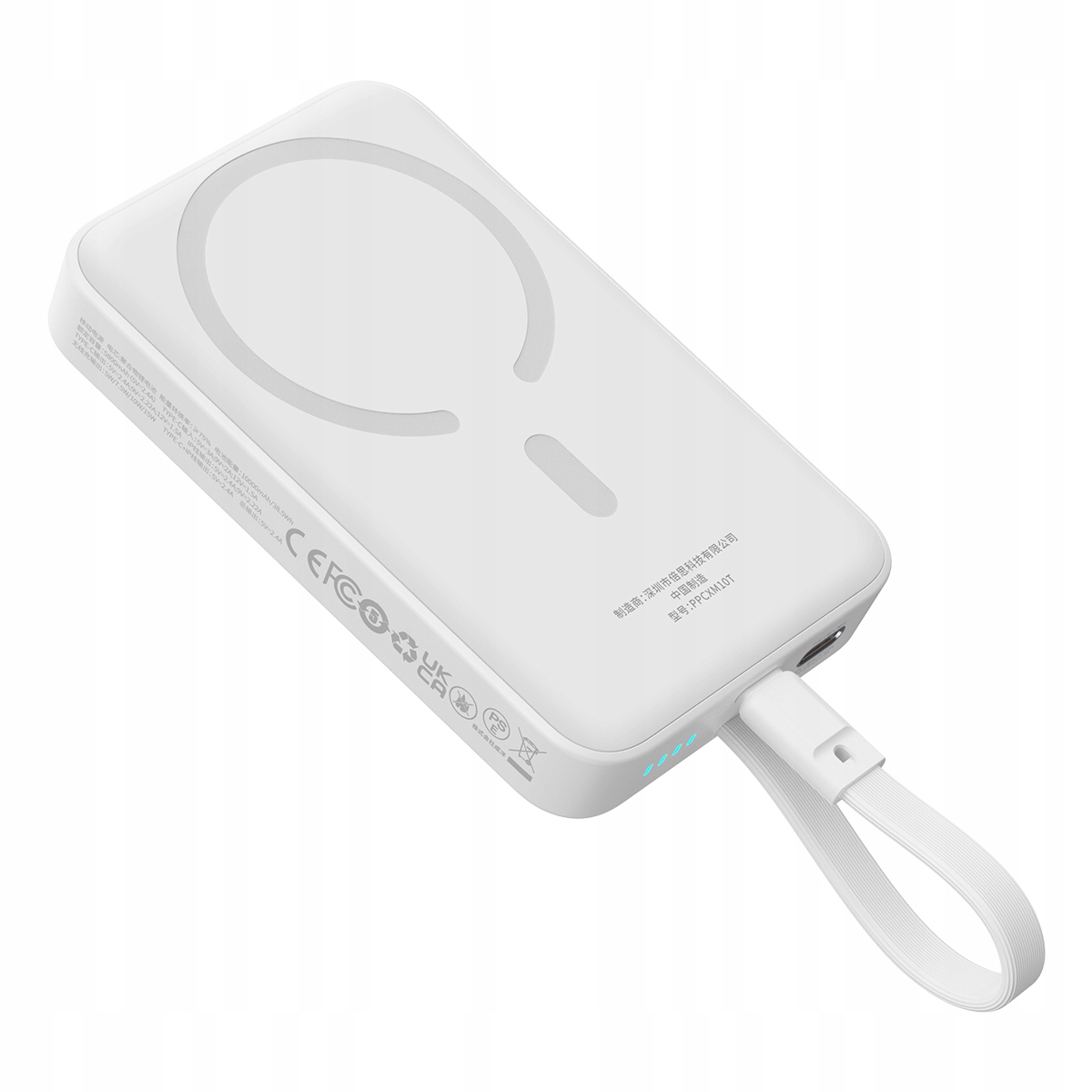 Mini Powerbanka MagSafe 10000 mAh 30 W s kabelem Usb-c 0.3 m bílá