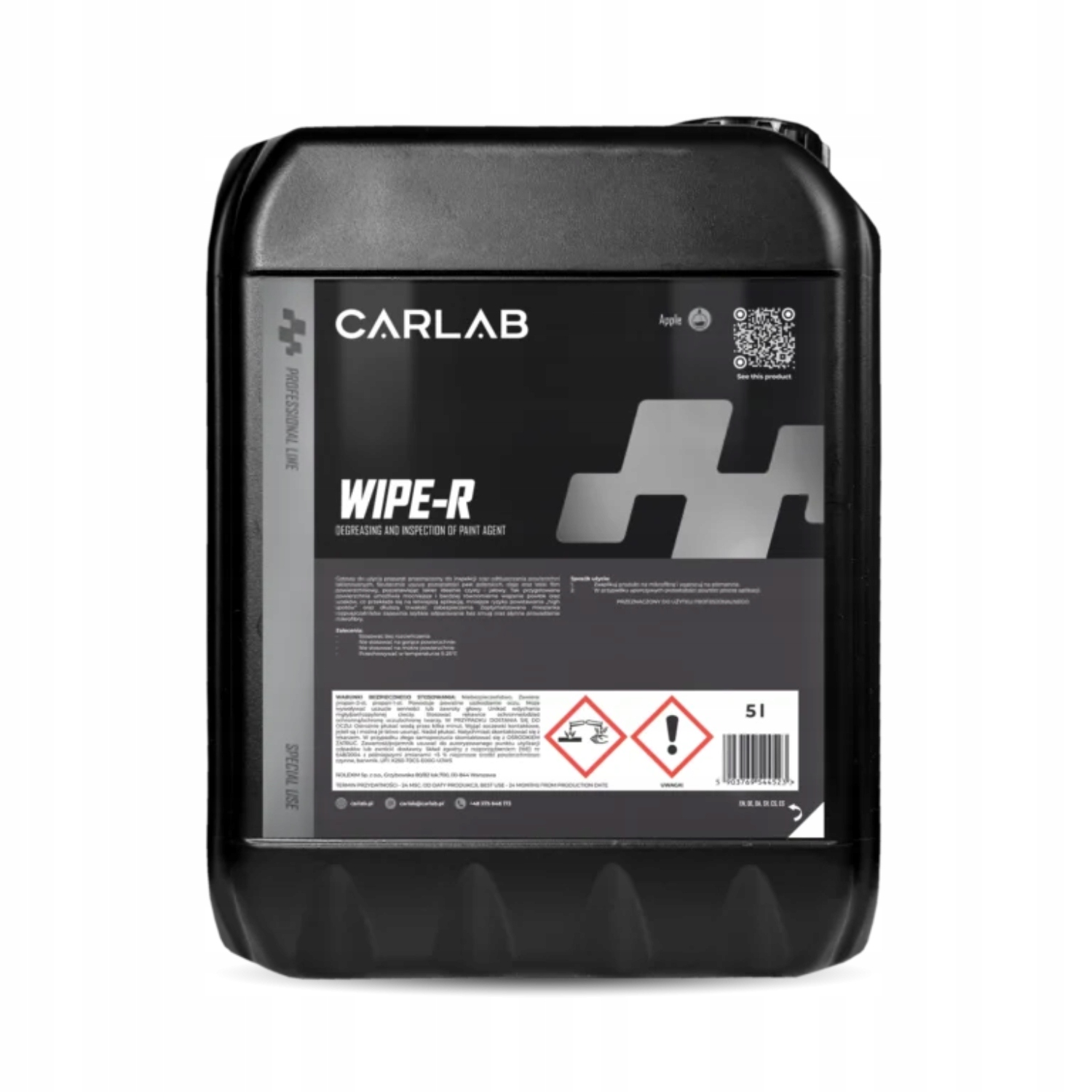 Carlab Wipe-R 5L gotowy do użycia odtłuszczacz