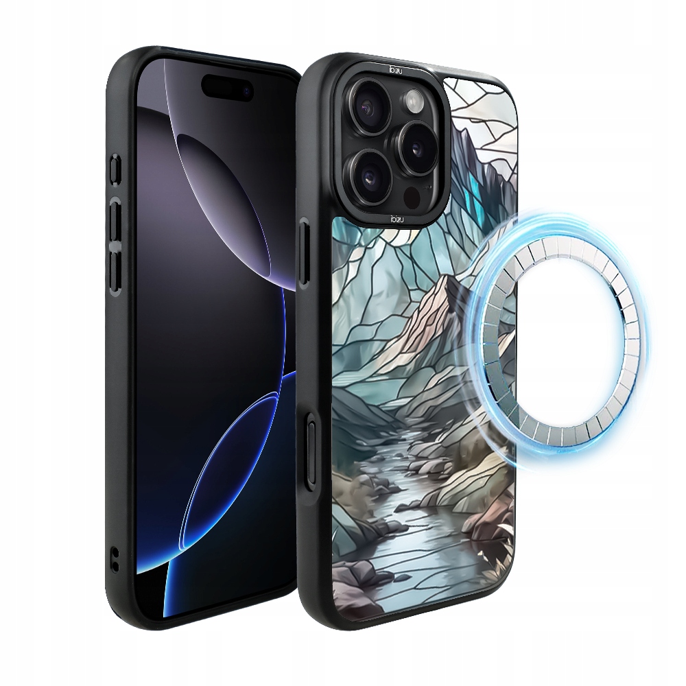 Pouzdro pro iPhone 16 Pro Ibizu DropGuard Matt s MagSafe, Horský Potok
