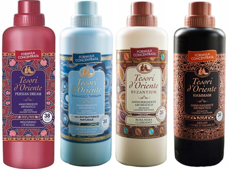 Levně Tesori d'Oriente Sada 4 krásných aviváží 760 ml Ptbh