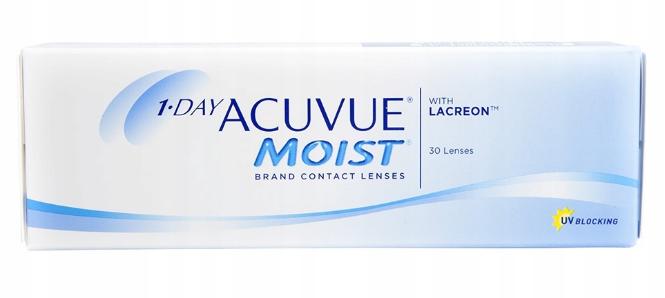 

Soczewki kontaktowe 1-DAY Acuvue Moist (30 szt.)