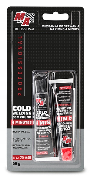 Klej Do Metalu Spawanie Na Zimno 56G Moje Auto