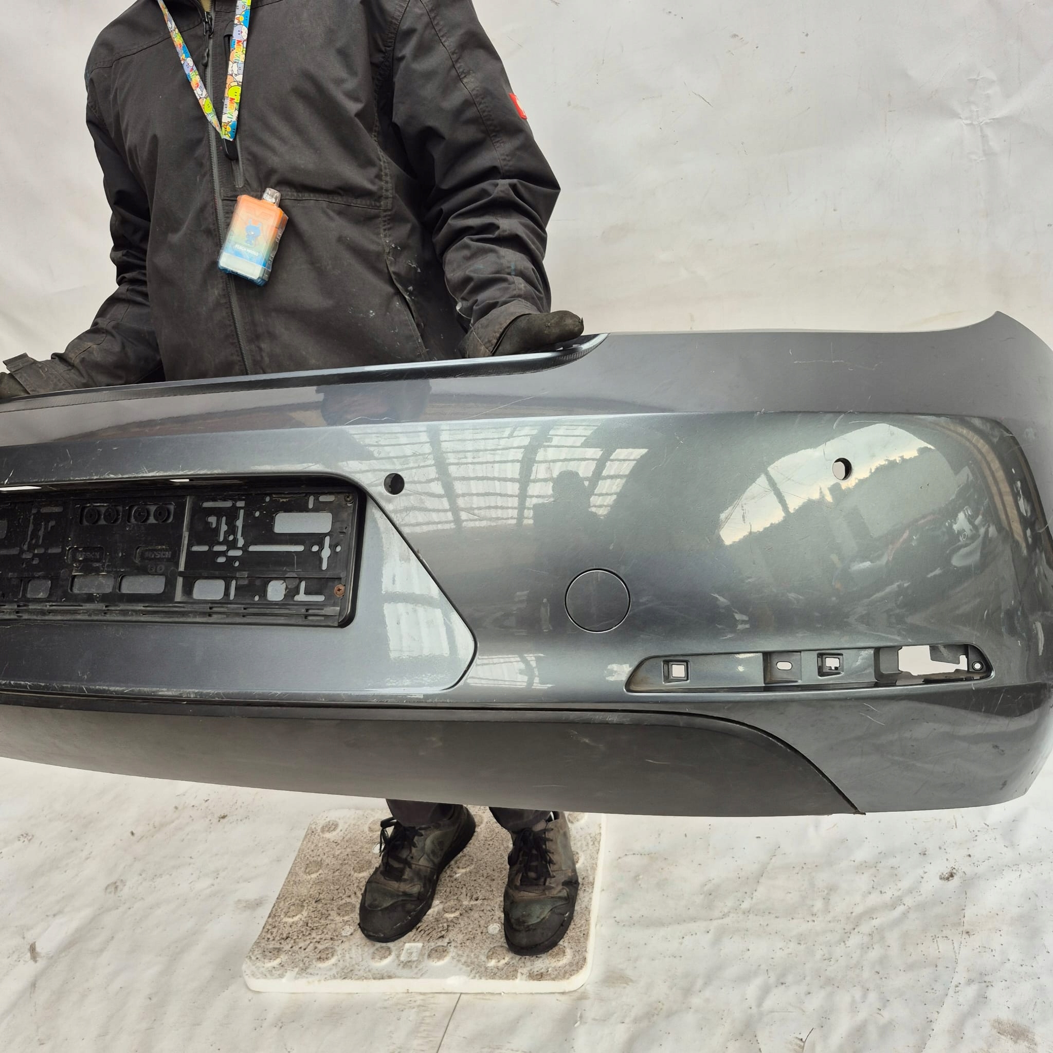 VW BEETLE 5C 11-19 bumper rear part rear PDC