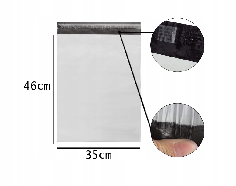 FOLIOPAKI KURIERSKIE C3 Koperty Foliowe 350x460 Foliopak 50 szt Liczba sztuk w ofercie 50 szt.