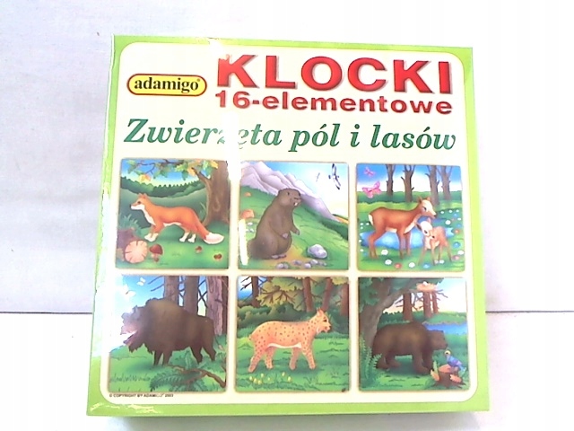 KLOCKI 16 ELEMENTOWE 4980
