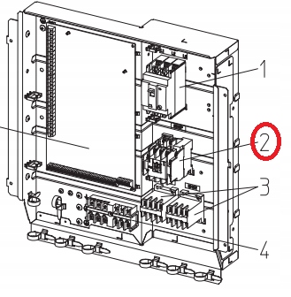 411737 S70C49708 STYCZNIK Mitsubishi Electric