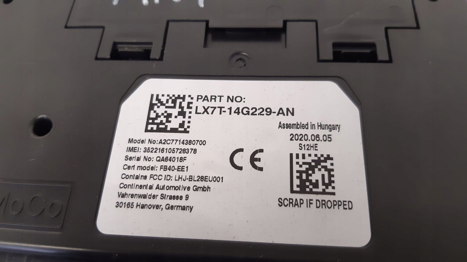 modul bluetooth Ford Focus MK4 1,0 ECOBOOST