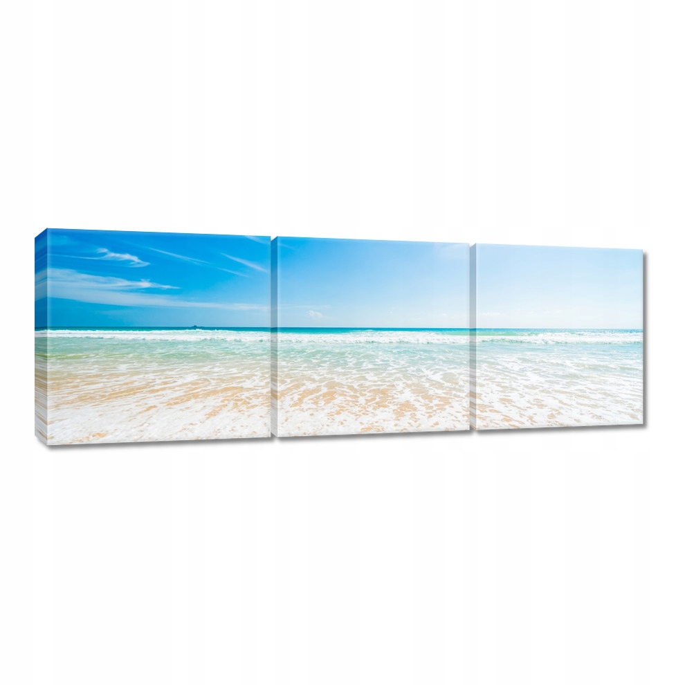 

Obrazy 90x30 Plaża aż miło