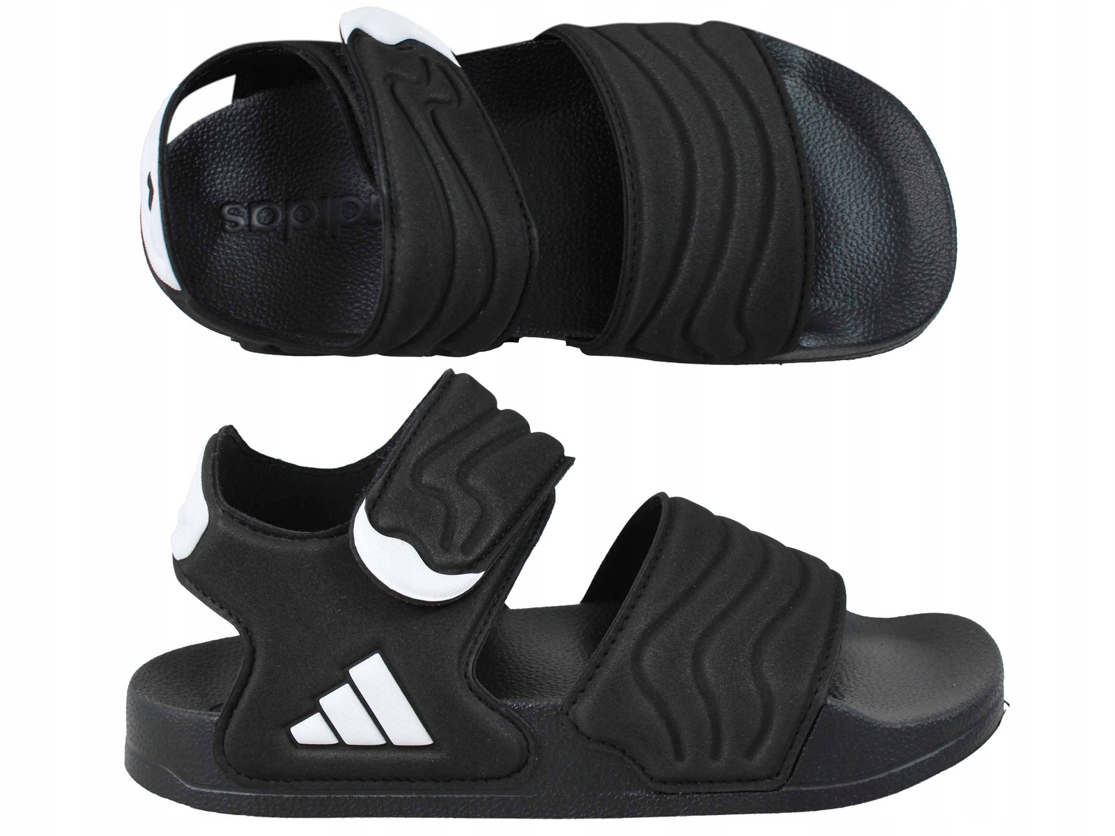 Adidas Adilette Sandal HQ0114 Lekkie Sandały Sandałki Dziecięce Na Rzepy