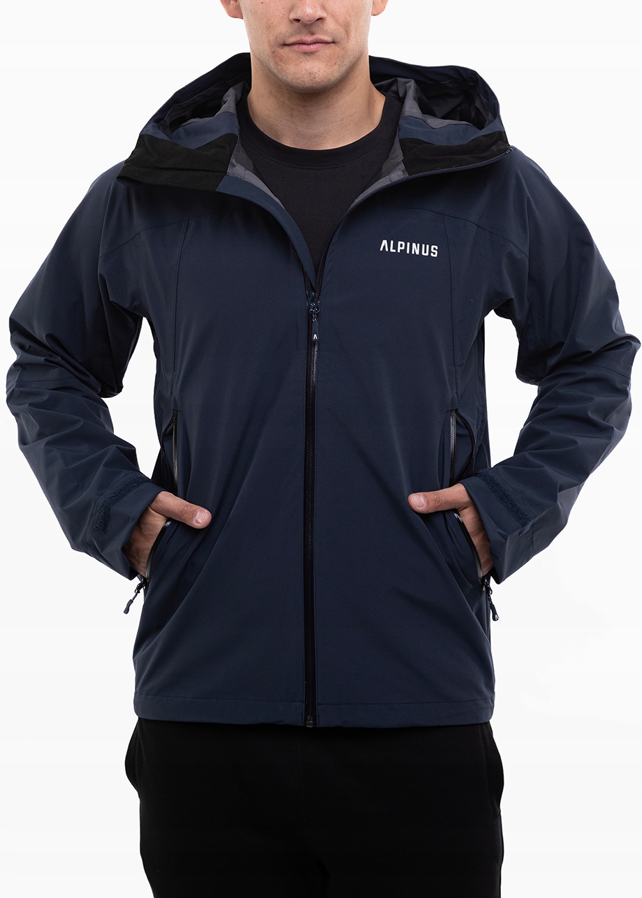 Alpinus pánská softshellová bunda s kapucí, nepromokavá, vel