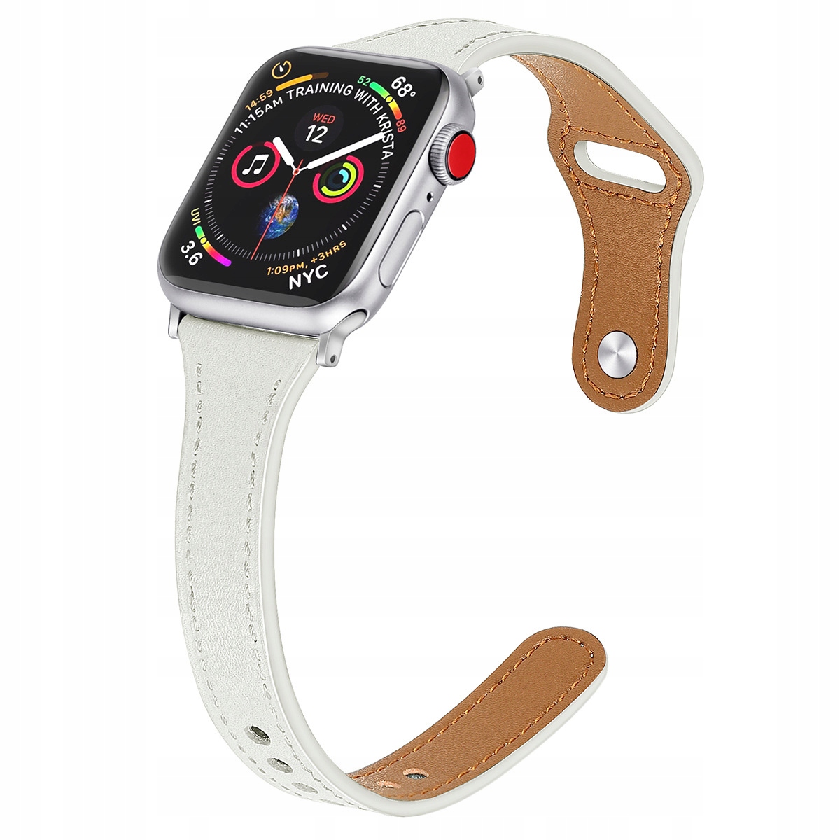 

Pasek Skórzany do Apple Watch 1 2 3 4 5 6 7 Se
