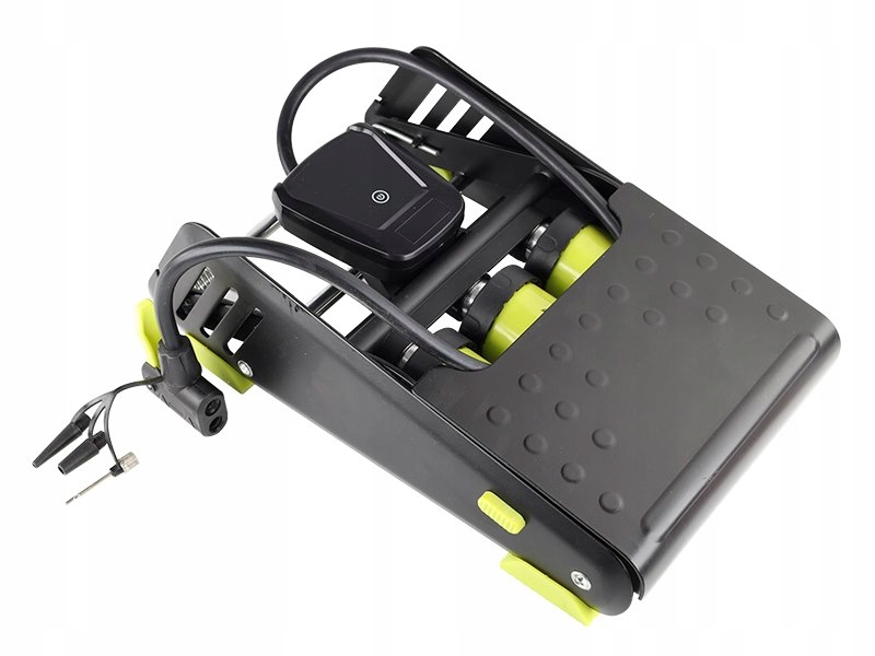 Nožní pumpa třípístová s digitálním tlakoměrem, max 8 Bar 120 Psi