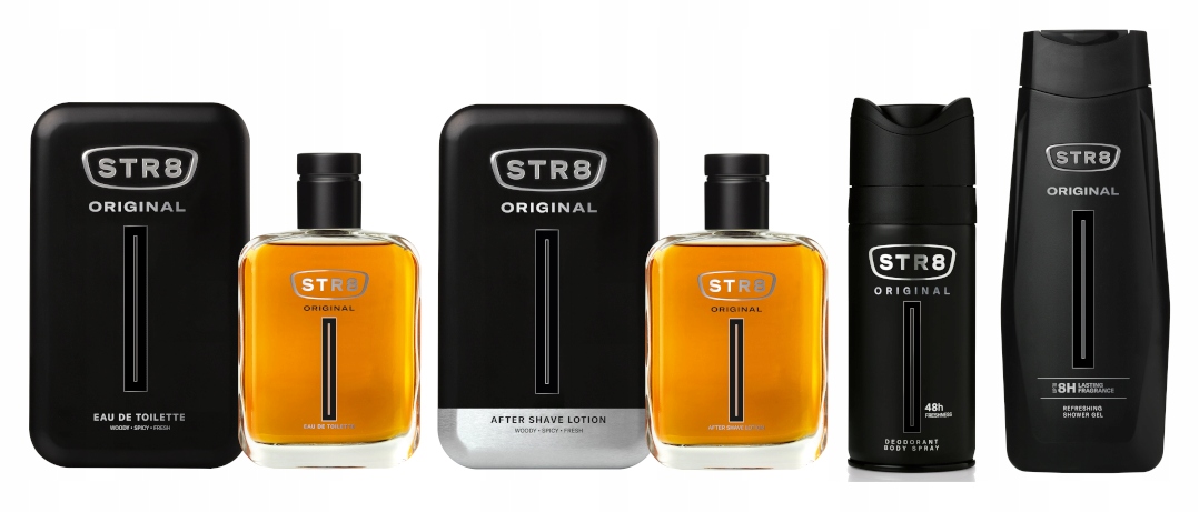 Original Zestaw 4cz EDT ASL SPRAY ŻEL