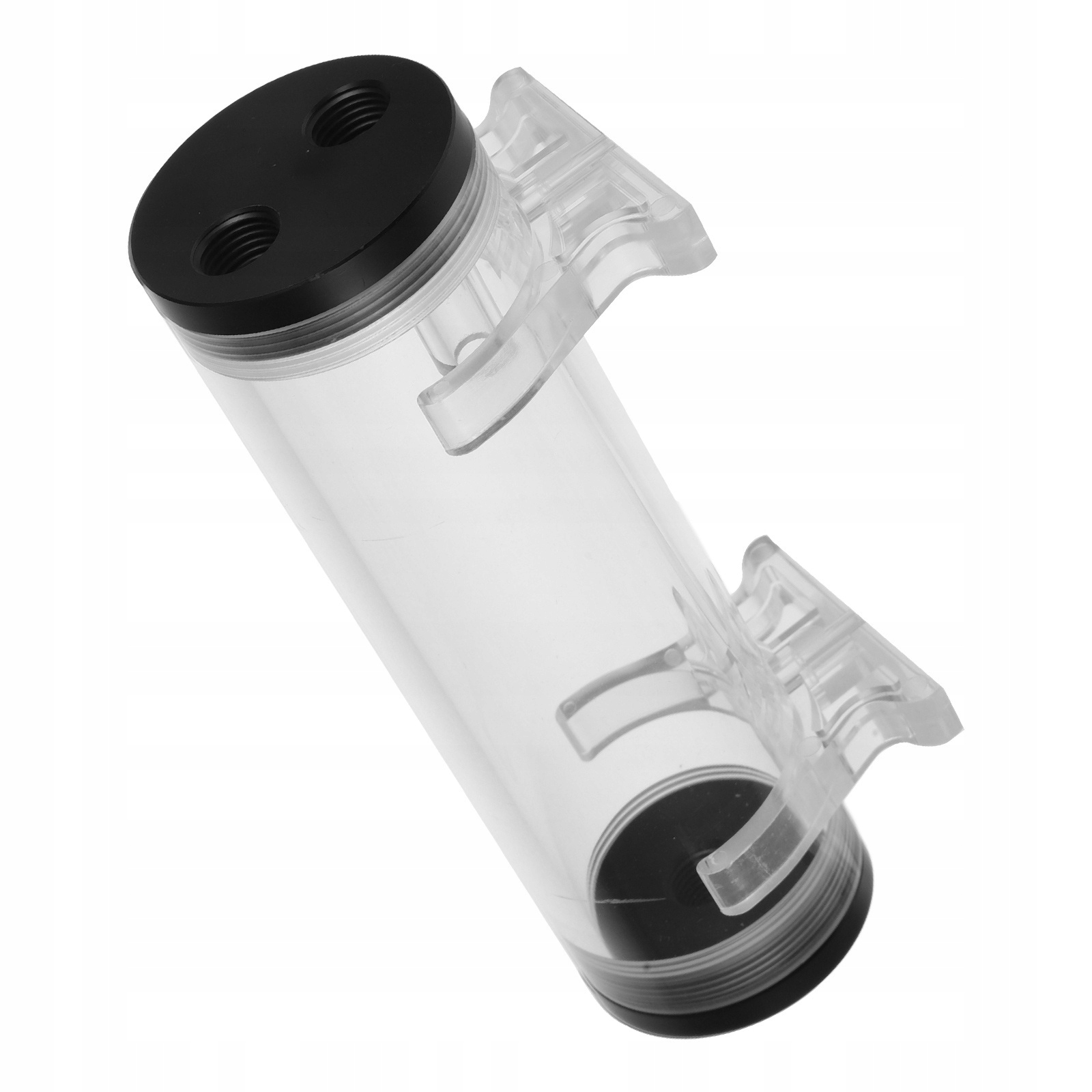 CZARNY CYLINDER CHŁODZĄCY DO OBUDOWY KOMPUTERA, WYTRZYMAŁY MATERIAŁ POM