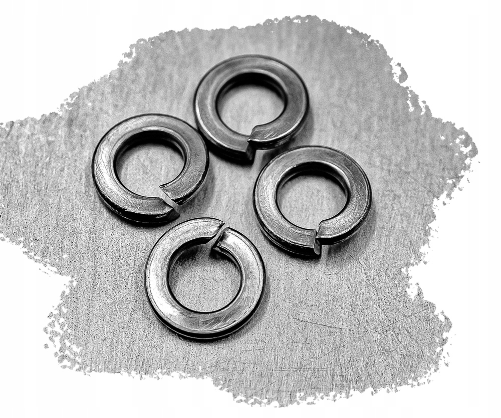 M6 PODKŁADKA SPRĘŻYNOWA sprężysta NIERDZEWNA A2 127 (50) Marka inna