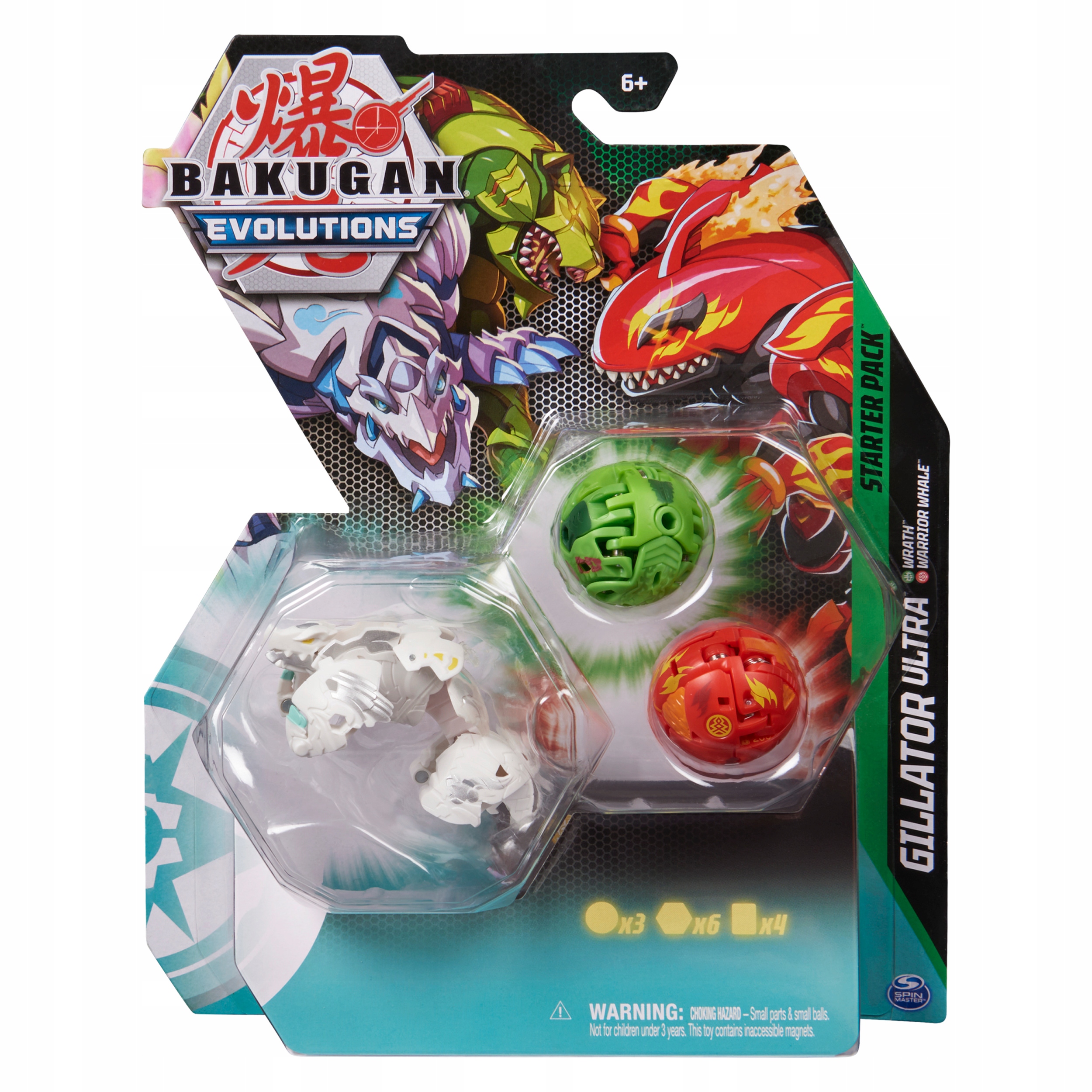

Bakugan Evolutions Zestaw Startowy Gillator Ultra
