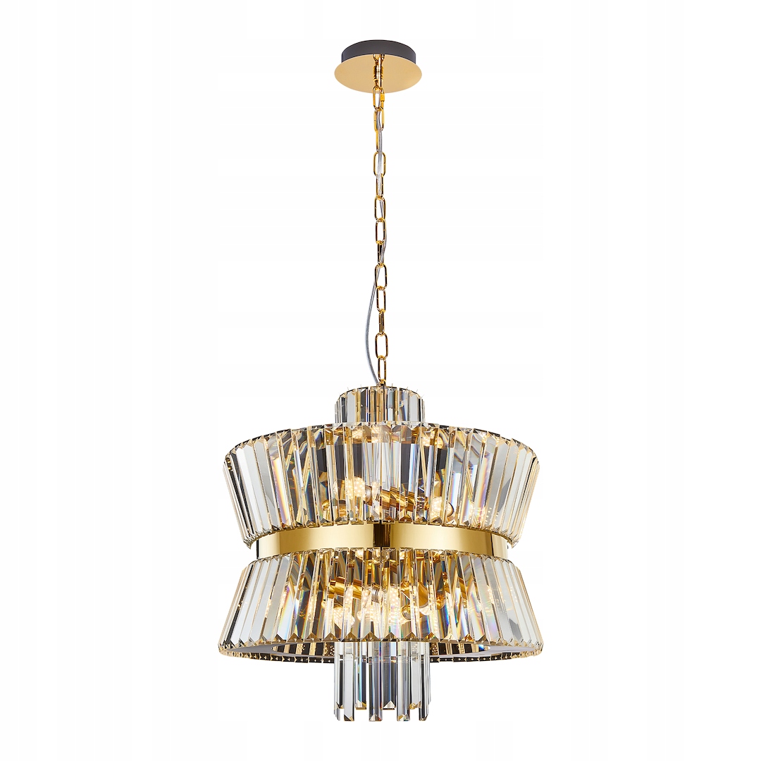 Żyrandol Aurelia Gold 12xE14
