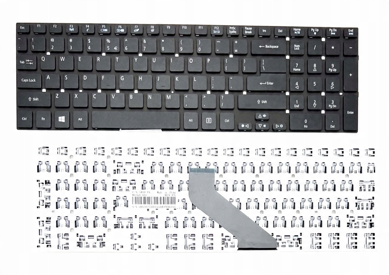 

Klawiatura do Acer V3-571G V3-771G V3-772G E5-571G