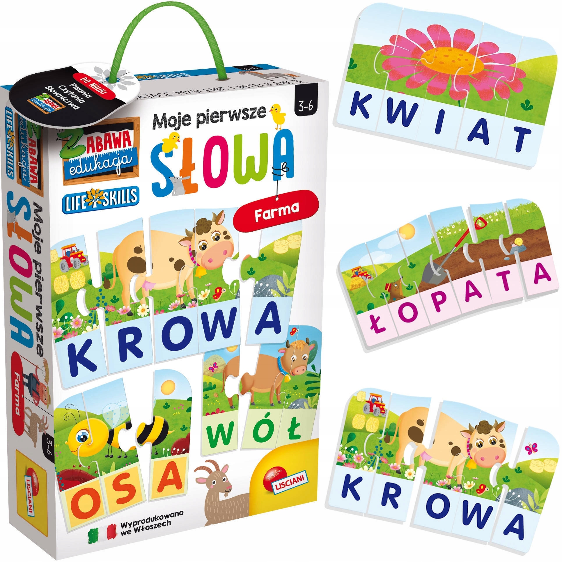 ОБУЧАЮЩАЯ ИГРА МОИ ПЕРВЫЕ СЛОВА ФЕРМА LISCIANI