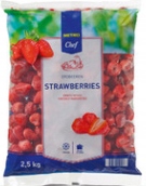 Jahody zmrazené Makro Chef 2,5 kg