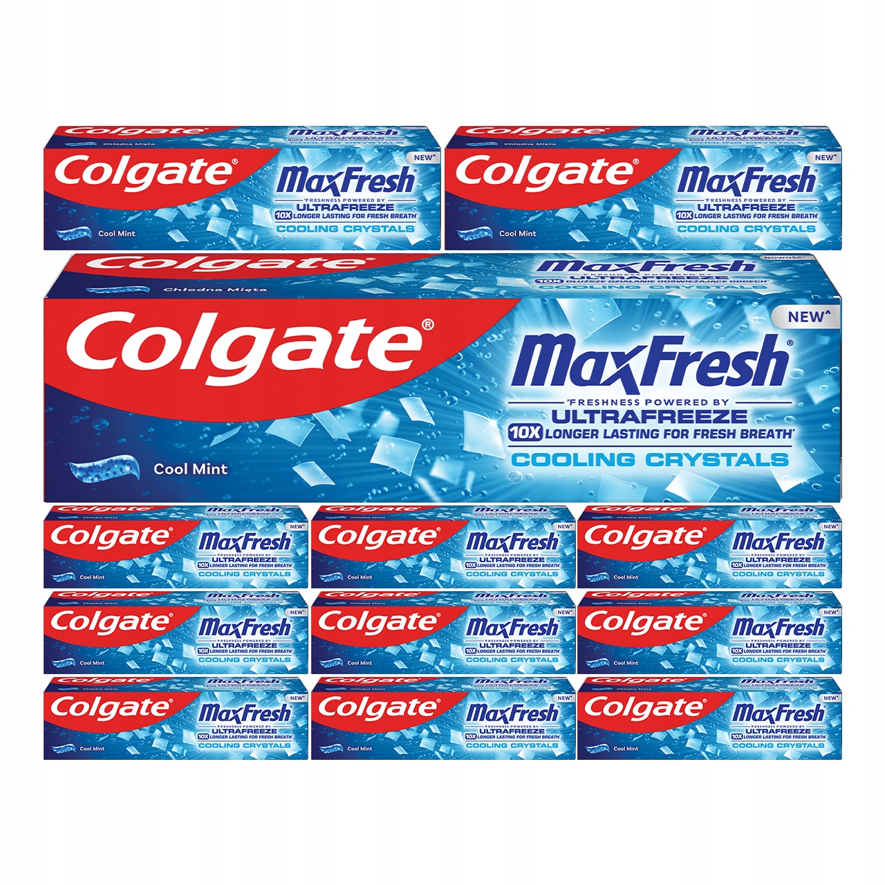 Colgate Max Fresh Cooling pasta do zębów 12x75 ml