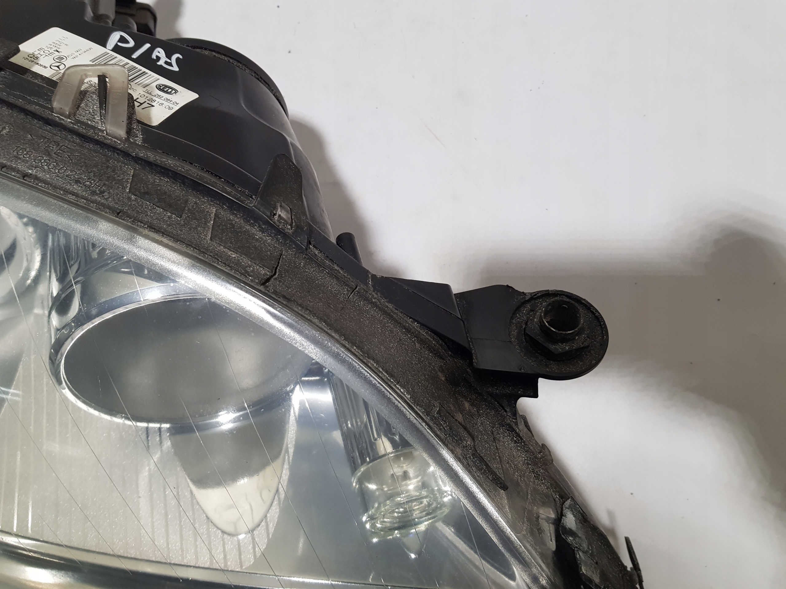 light right front MERCEDES ML W164 LIFT H7 UK