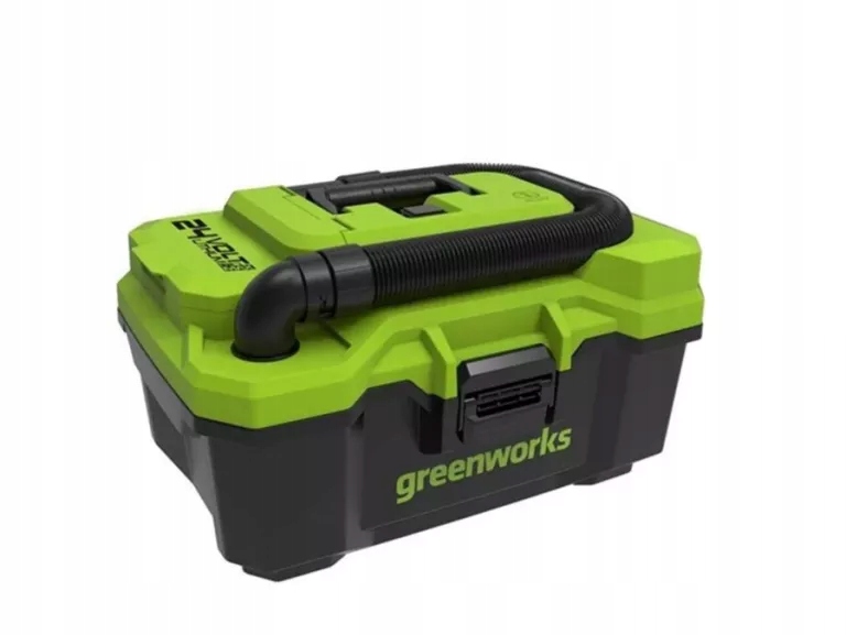 Odkurzacz Przemysłowy Greenworks Na Akumulator Bezprzewodowy