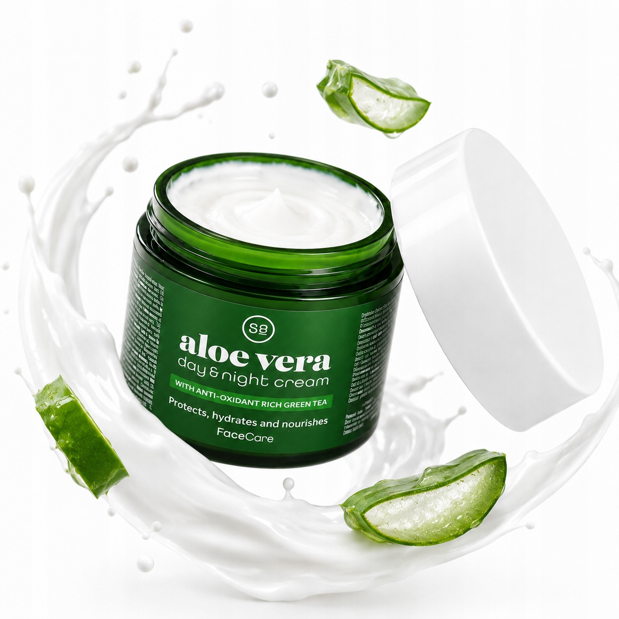 Krem Aloesowy do Twarzy Aloe Vera Nawilżający Dzień i Noc 2w1 110 ml