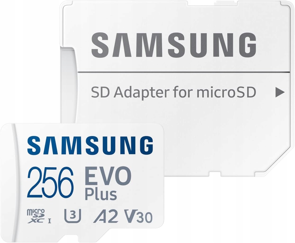 Karta microSDXC Samsung 256GB UHS-I 160MB/s V30 + Adapter | MB-MC256SA/EU