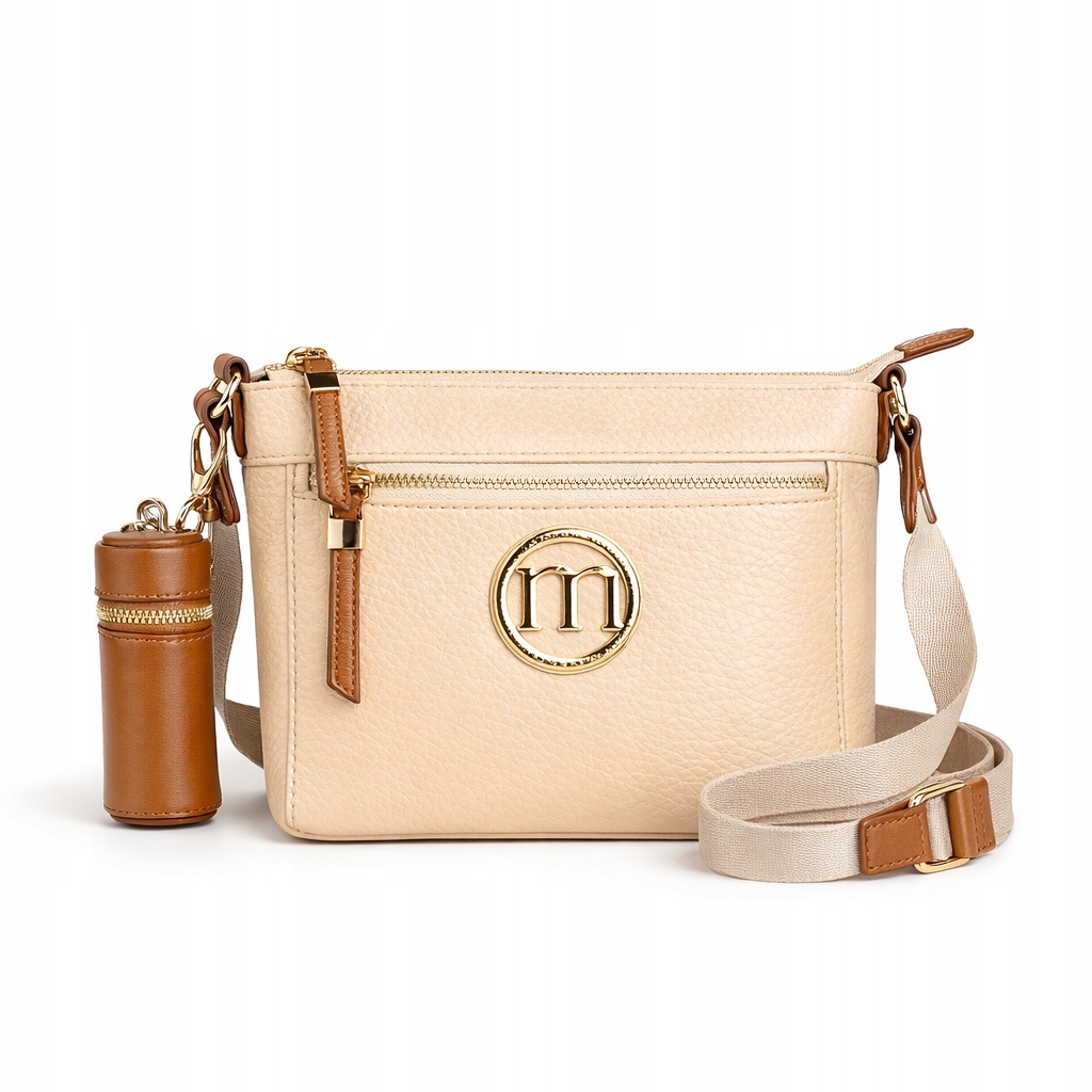 Dámská kabelka Monnari Kabelka přes rameno béžová Pouzdro na klíče BAG2080