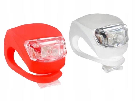 

Lampki Rowerowe Led Przód+ Tył +baterie