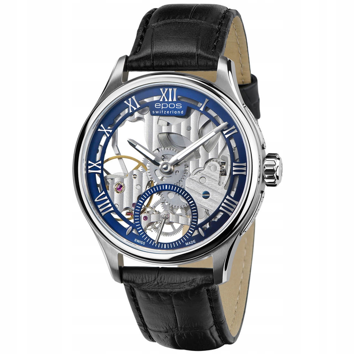 Pánské Hodinky Epos 3500.165.20.26.25 černý pásek