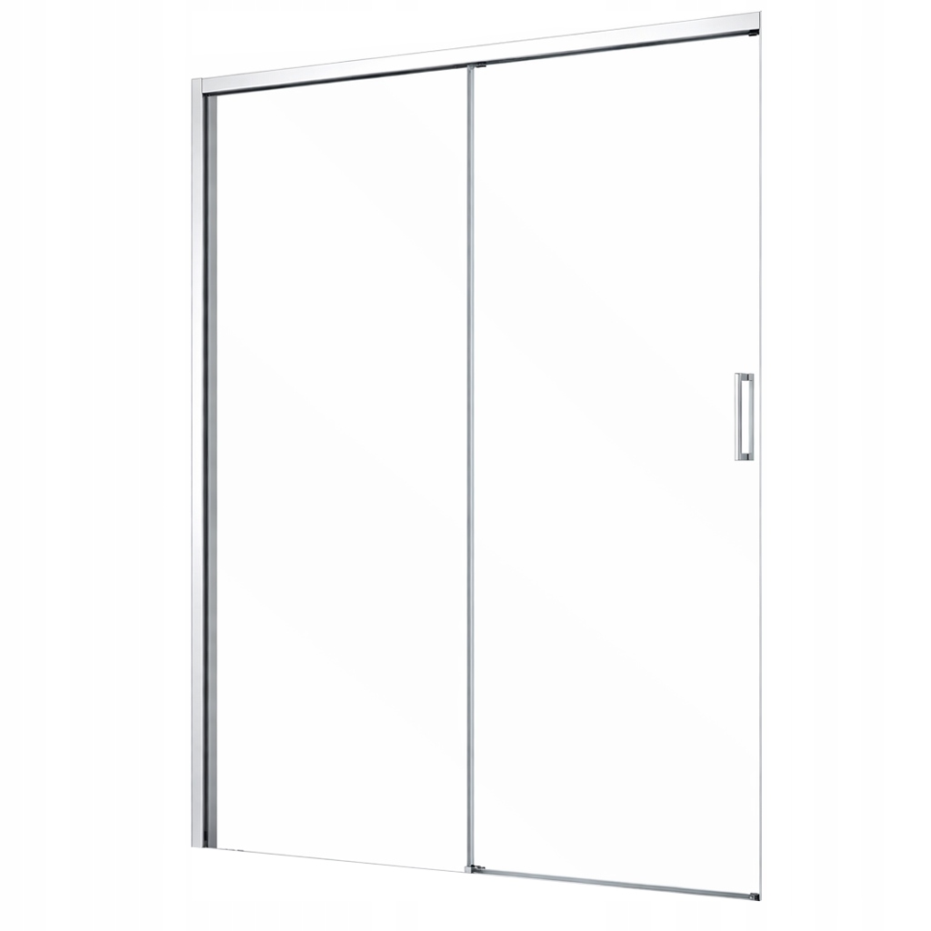 Drzwi prysznicowe przesuwne szkło 8mm DSV250 140cm Leyden cichy domyk