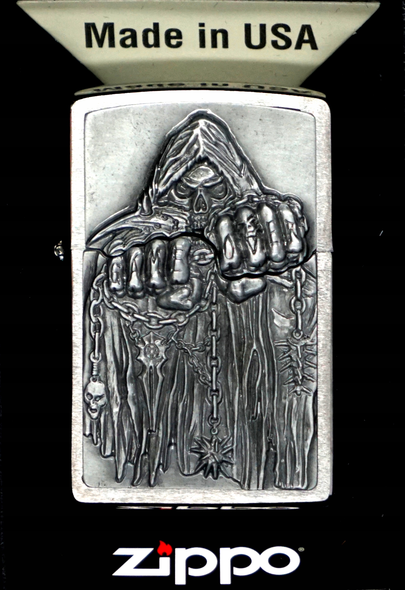 ZAPALNICZKA ZIPPO GAME OVER EMBLEM