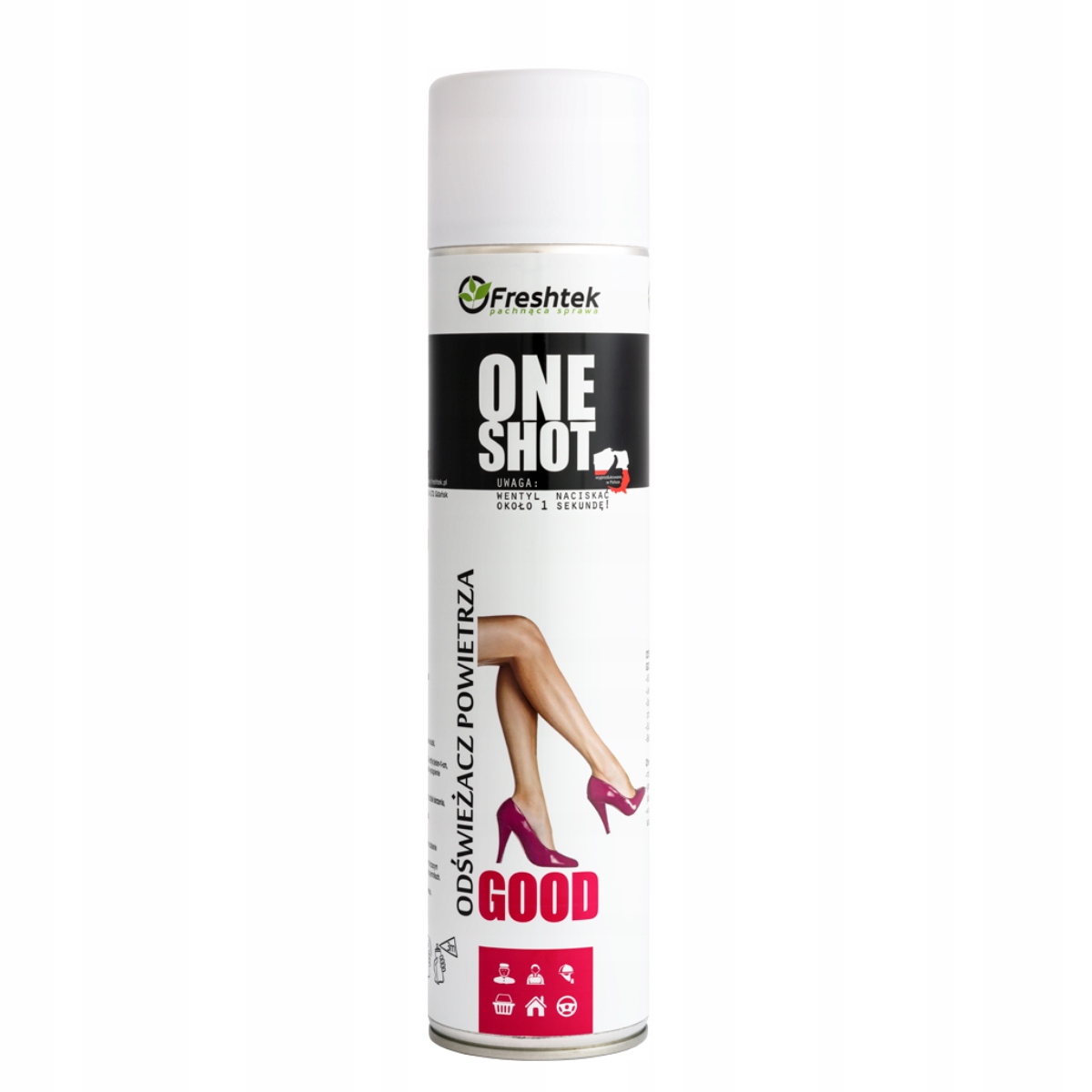 

Freshtek One Shot Odświeżacz 600 ml Good