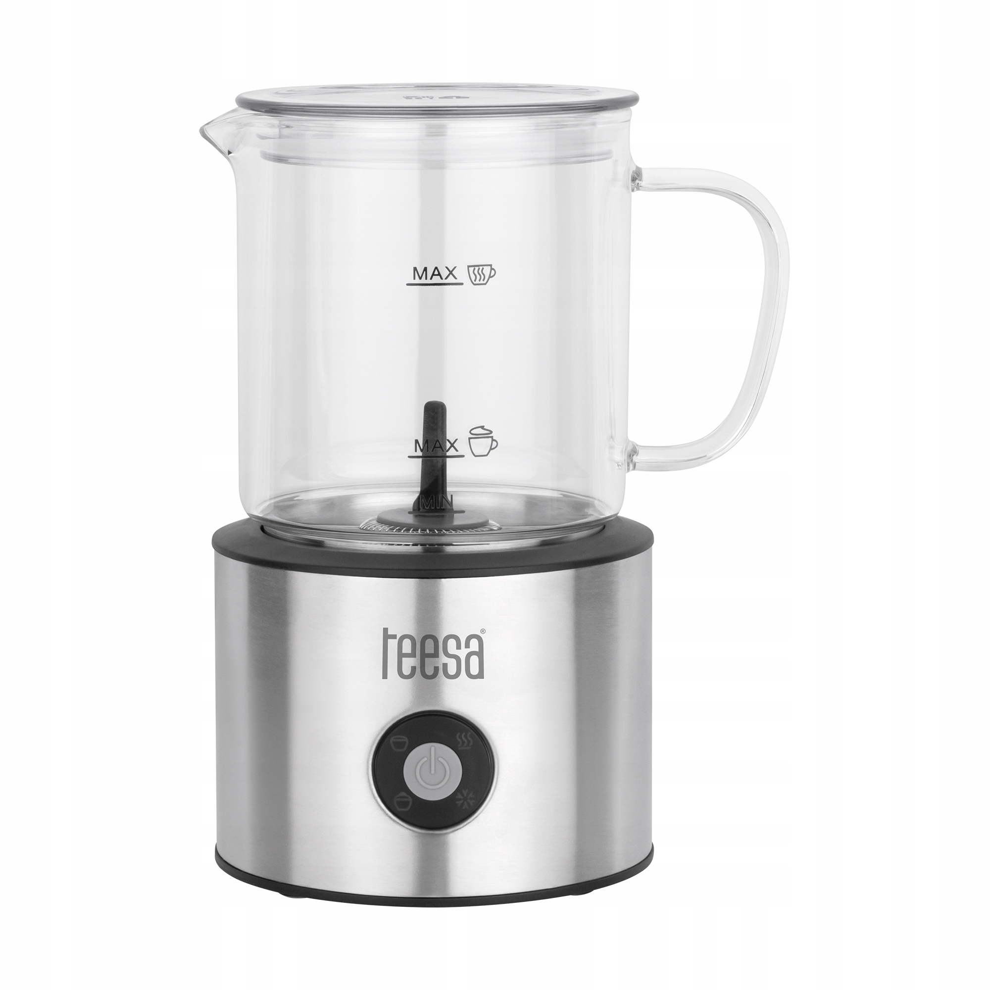 Spieniacz do mleka Teesa Aroma F60 elektryczny ubijacz podgrzewacz 600 W