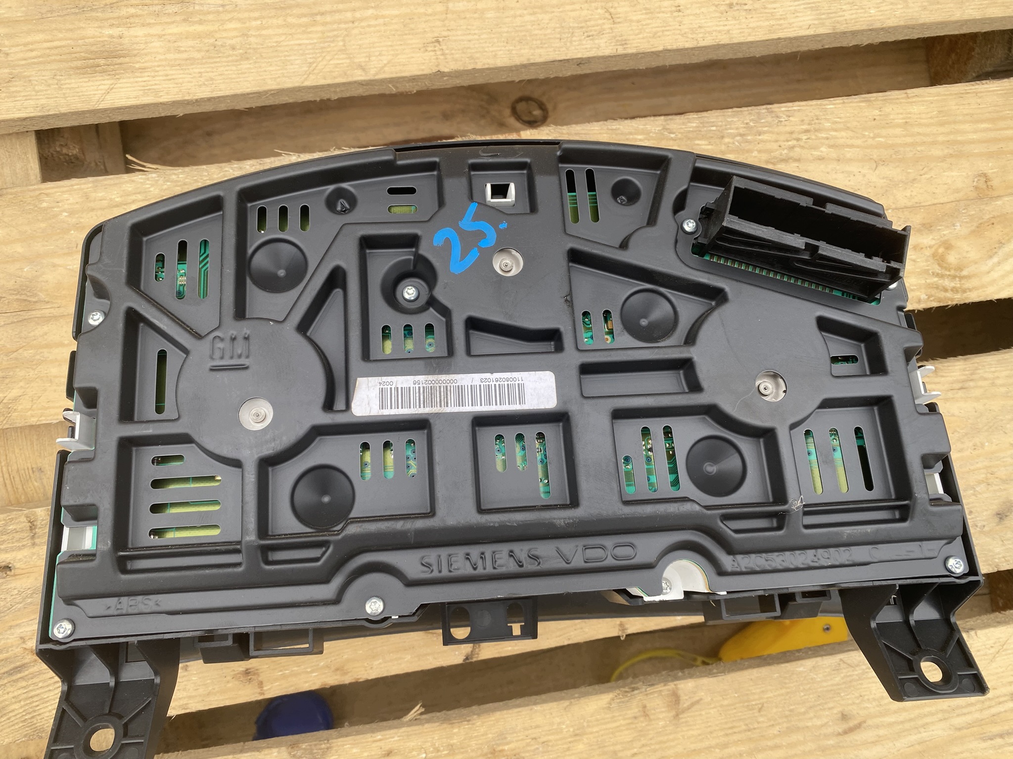 dials dials anglik Opel Astra H 13186326