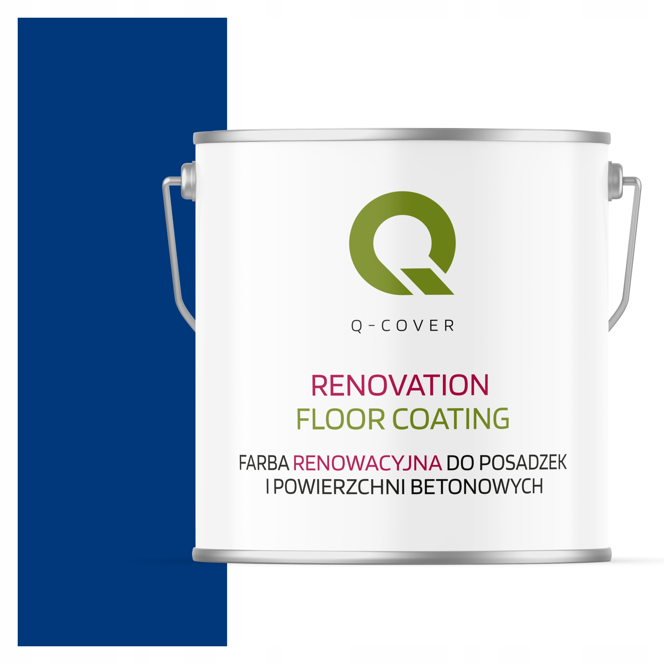 Farba Na Renováciu Betónových Podláh Modrá Ultramarínová RAL5002 Saténová 5 L