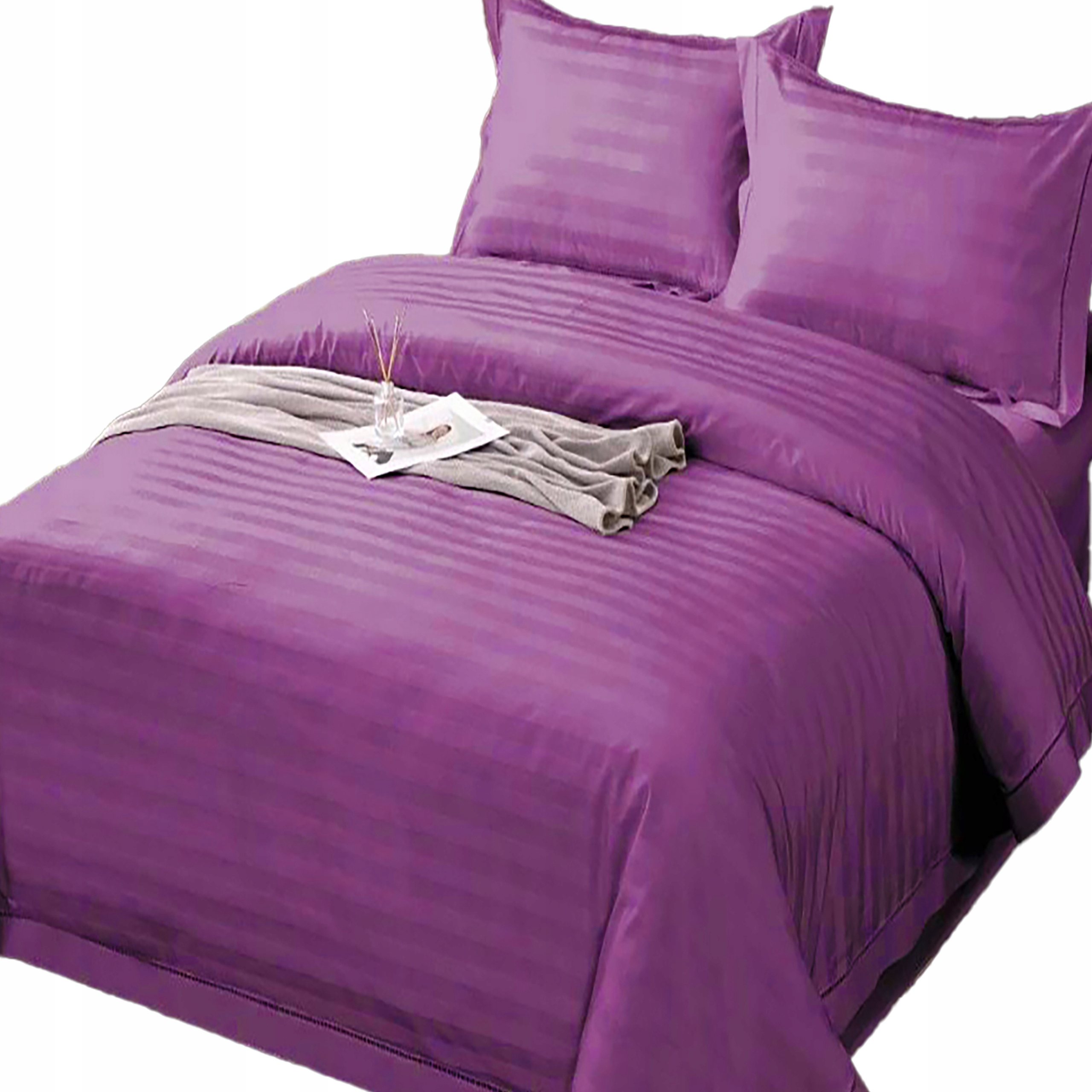 Komplet Pościeli Bawełna 2 Poszewki 70x80 Poszwa 200x220