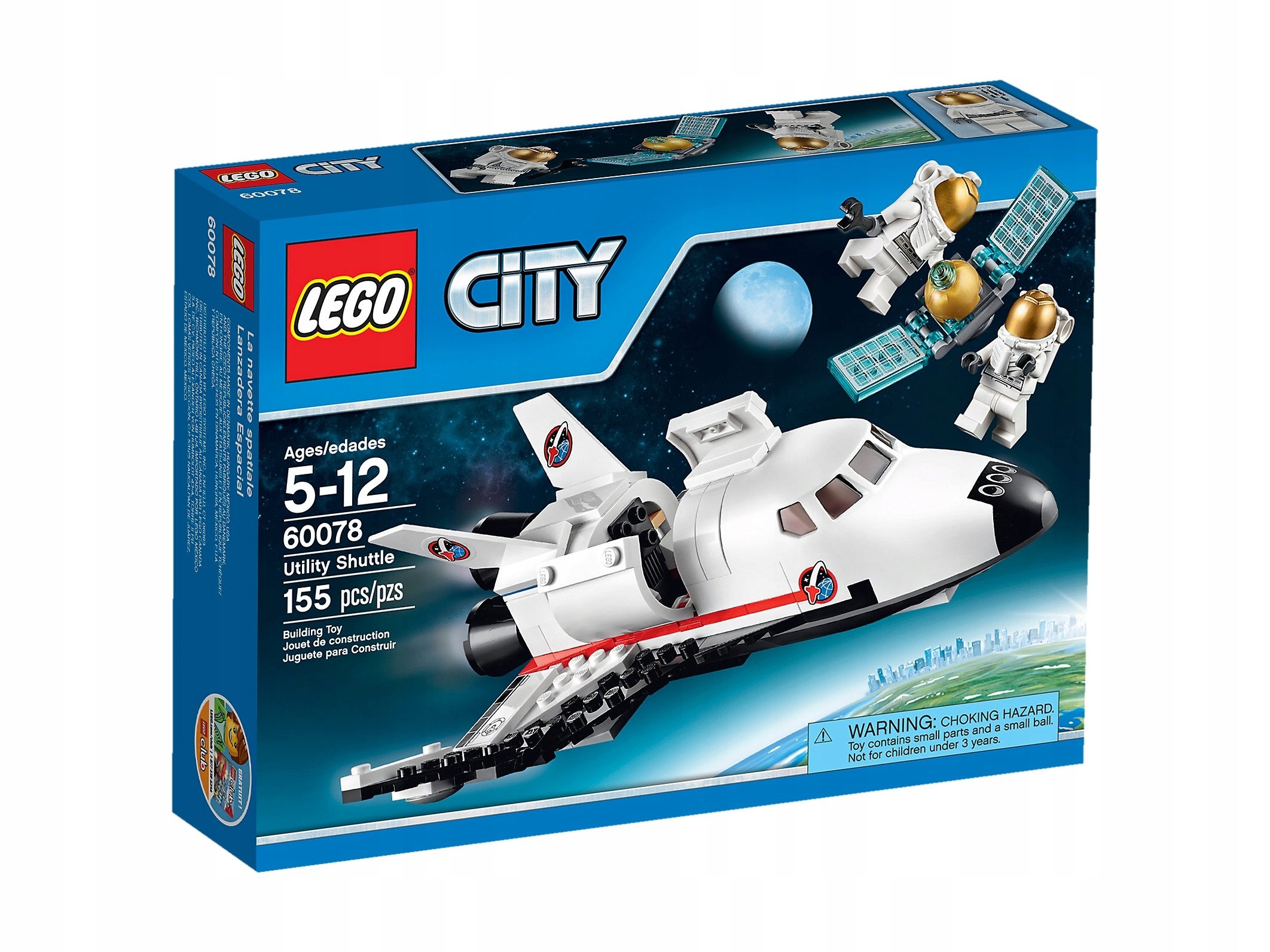 Lego City 60078 Vesmírný miniprom Nové