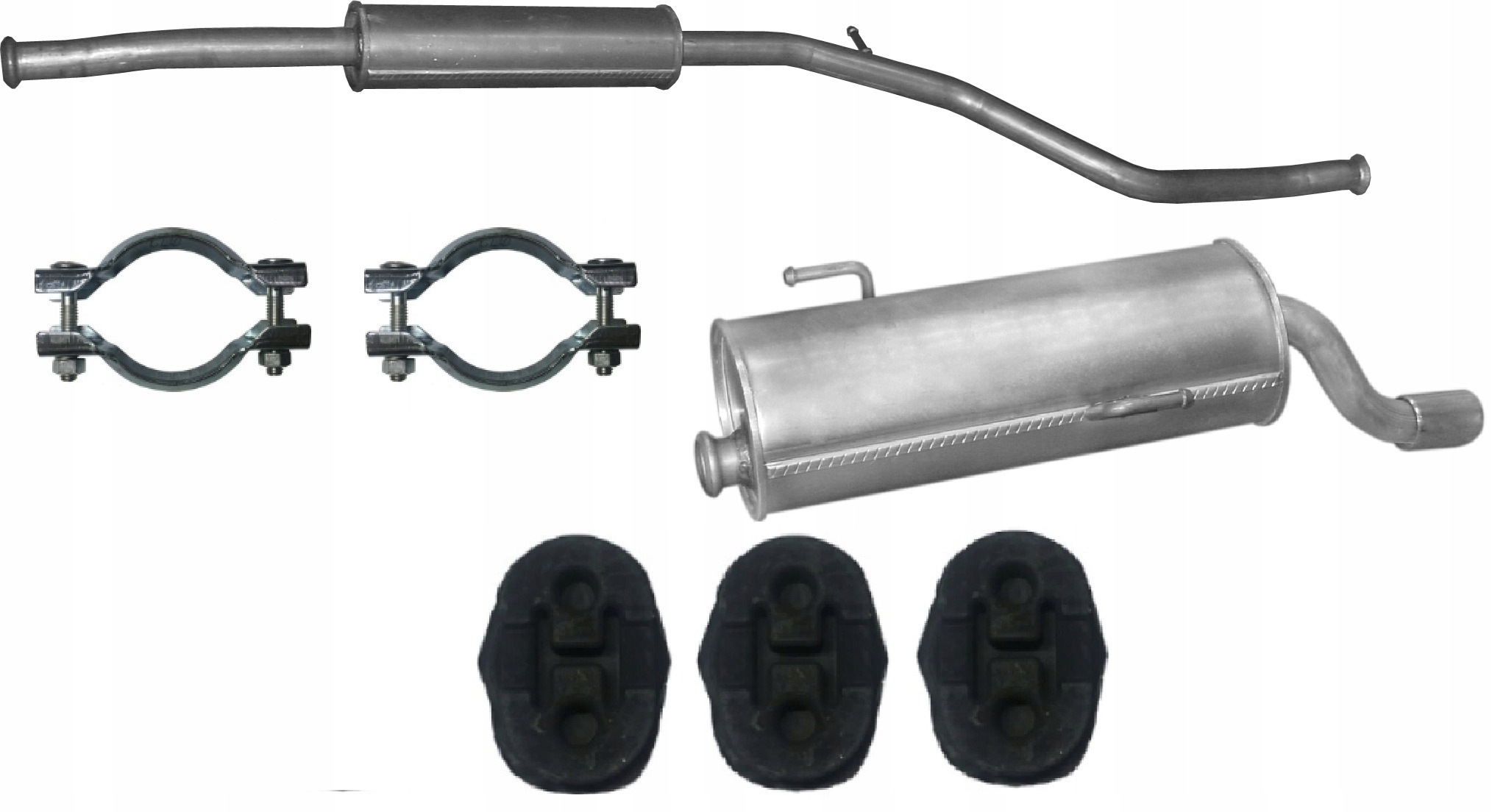 Peugeot 206 1.6 od roku 2000 Tlumič Komplet