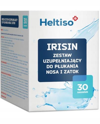 

Irisin Zestaw uzupełniający do płuk. zatok 30 sasz