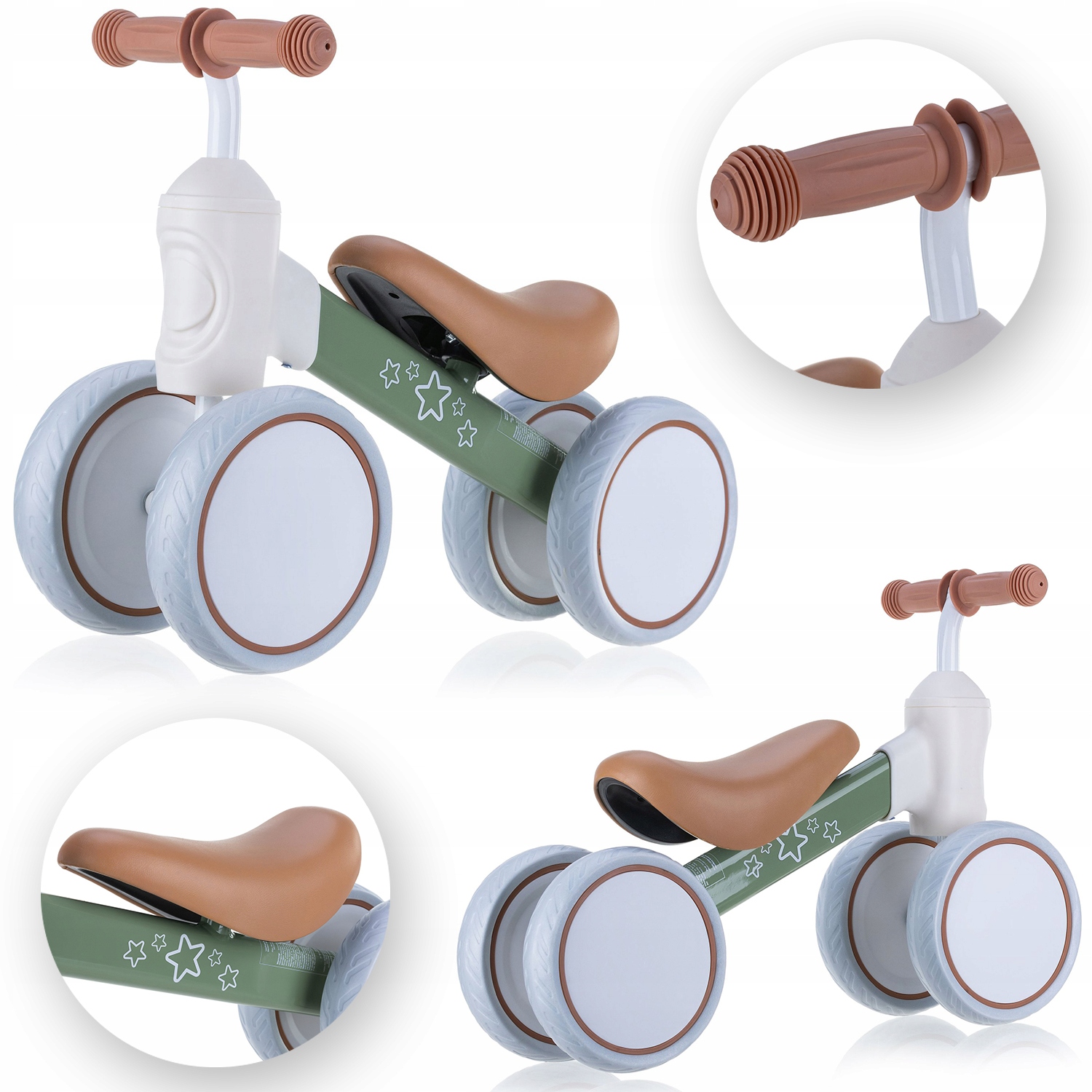 Rowerek Biegowy Jeżdzik Balansowy Pchacz Stars