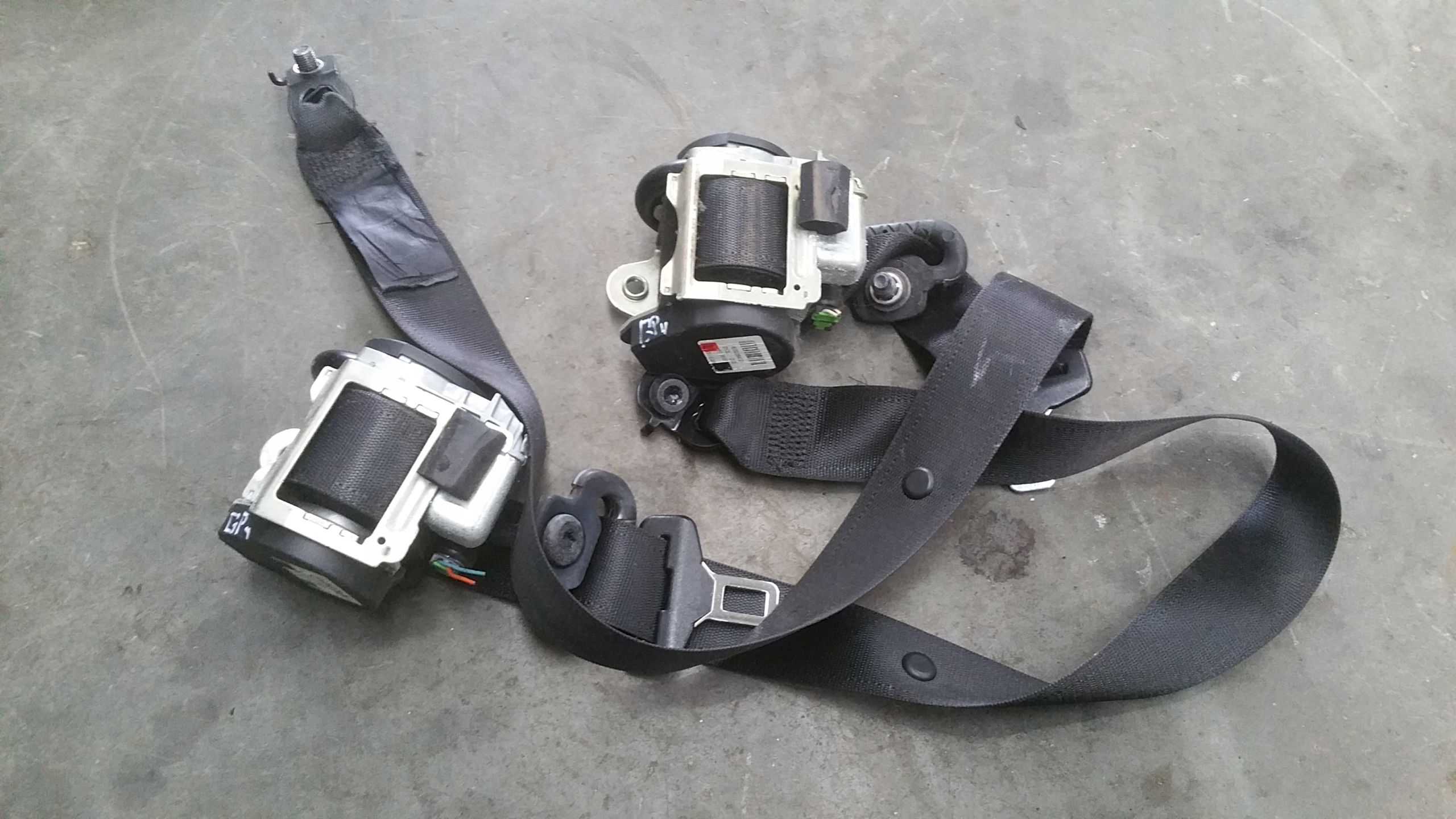 dashboard console tension belts sensor kpl Fiat Grande Punto