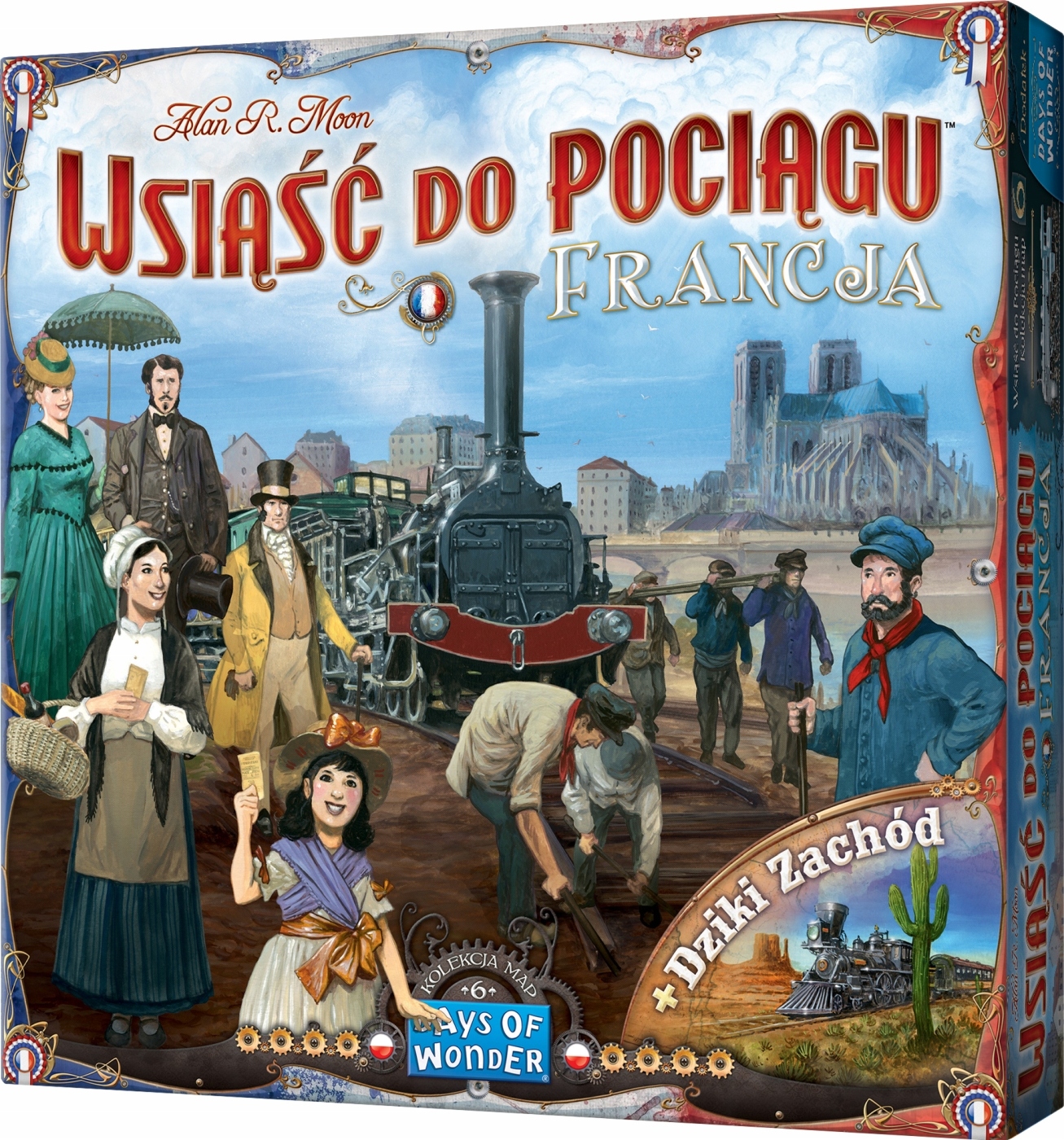 

Gra Wsiąść Do Pociągu Francja I Dziki Zachód Rebel